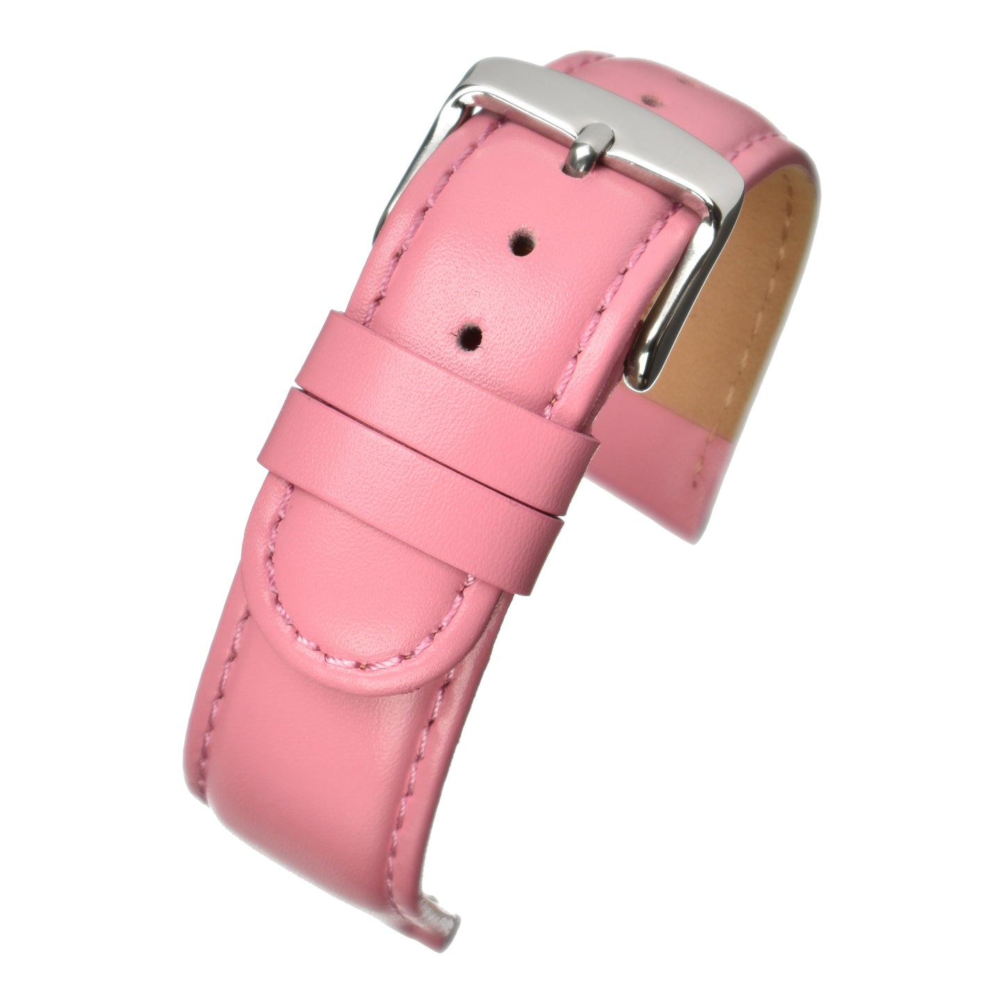 Padded Stitched Leather Watch Strap (8mm-26mm)
