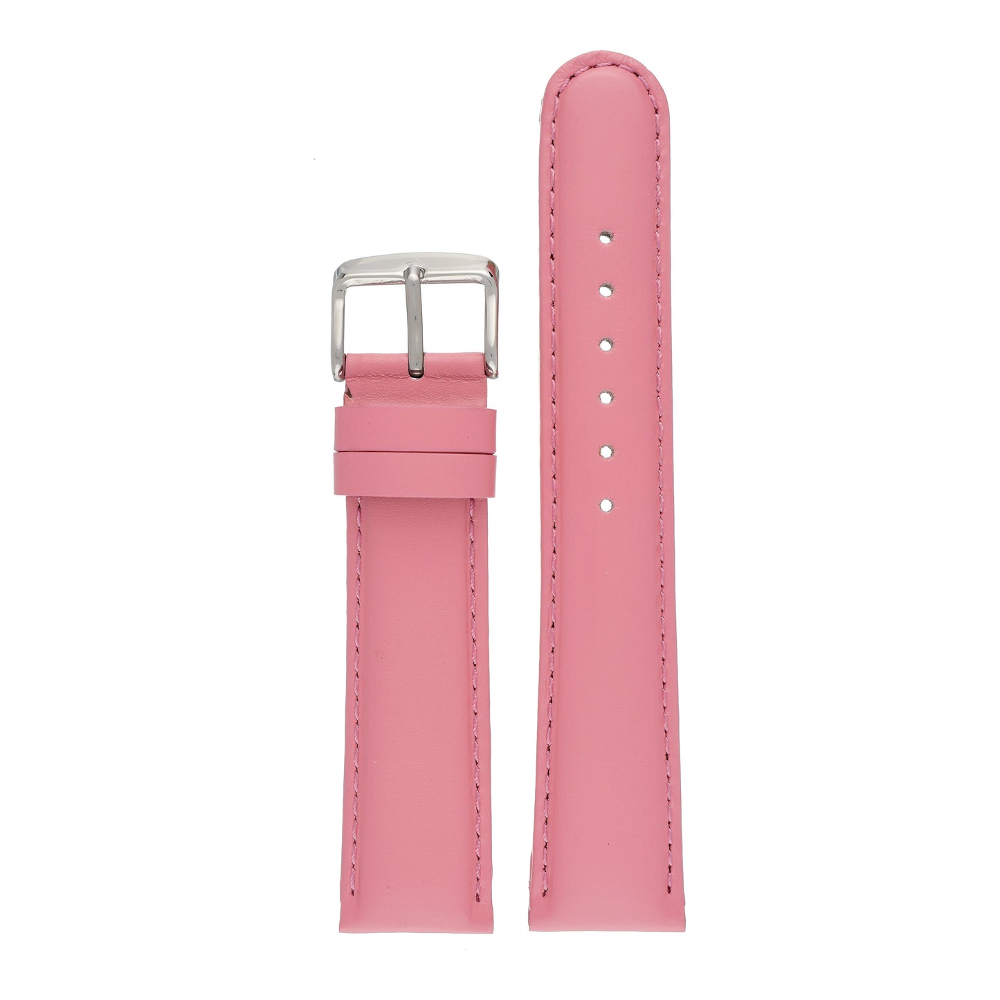 Padded Stitched Leather Watch Strap (8mm-26mm)
