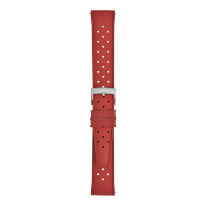 Perforated Basket Weave Watch Strap
