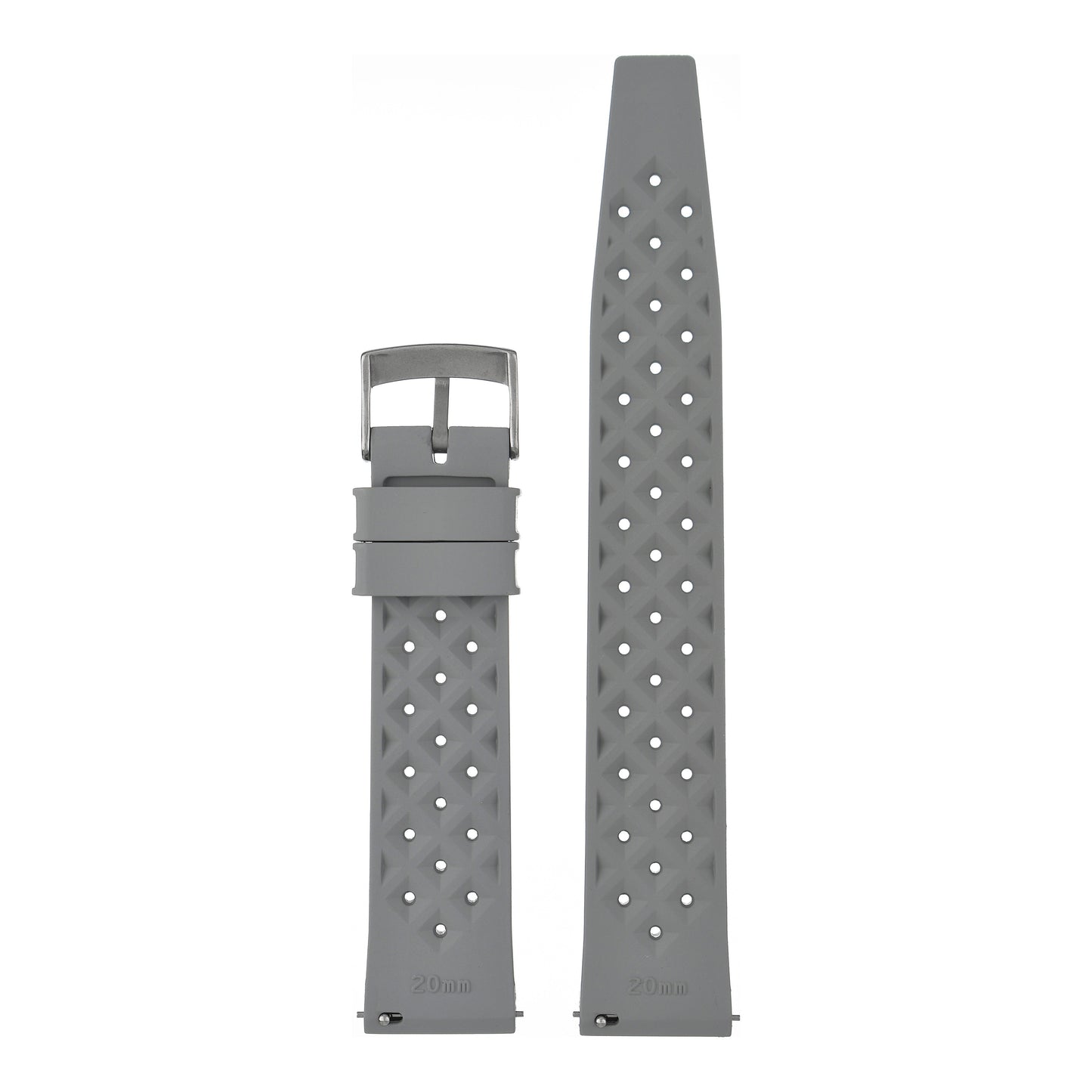Perforated Basket Weave Watch Strap