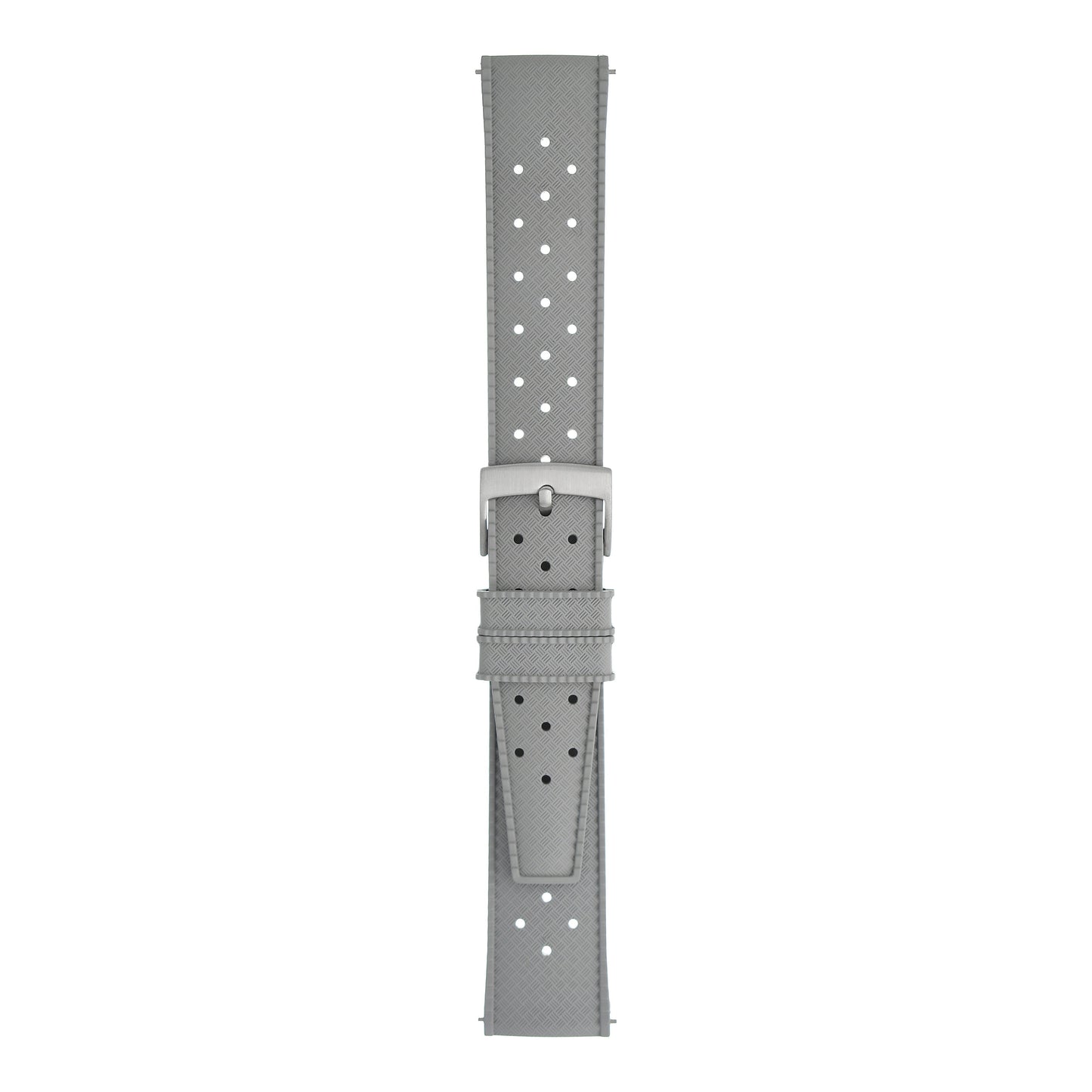 Perforated Basket Weave Watch Strap