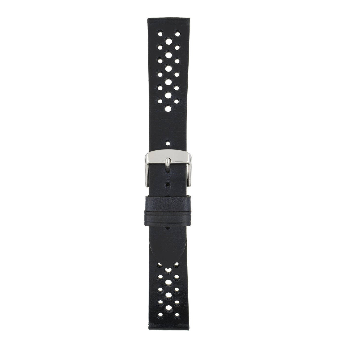 Perforated Hand Finished Leather Watch Strap
