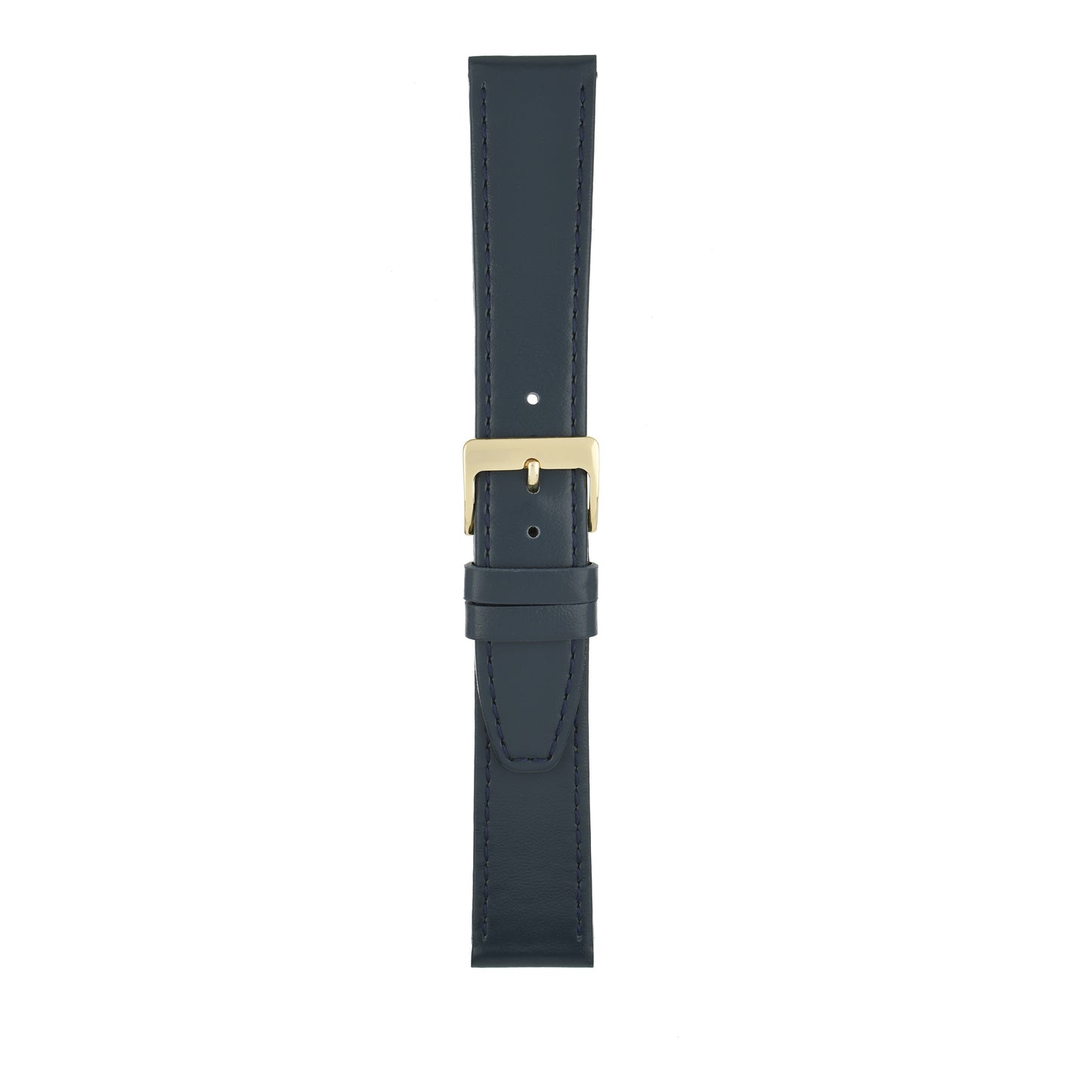 Plain Stitched Calf Leather Watch Strap (8mm-22mm)