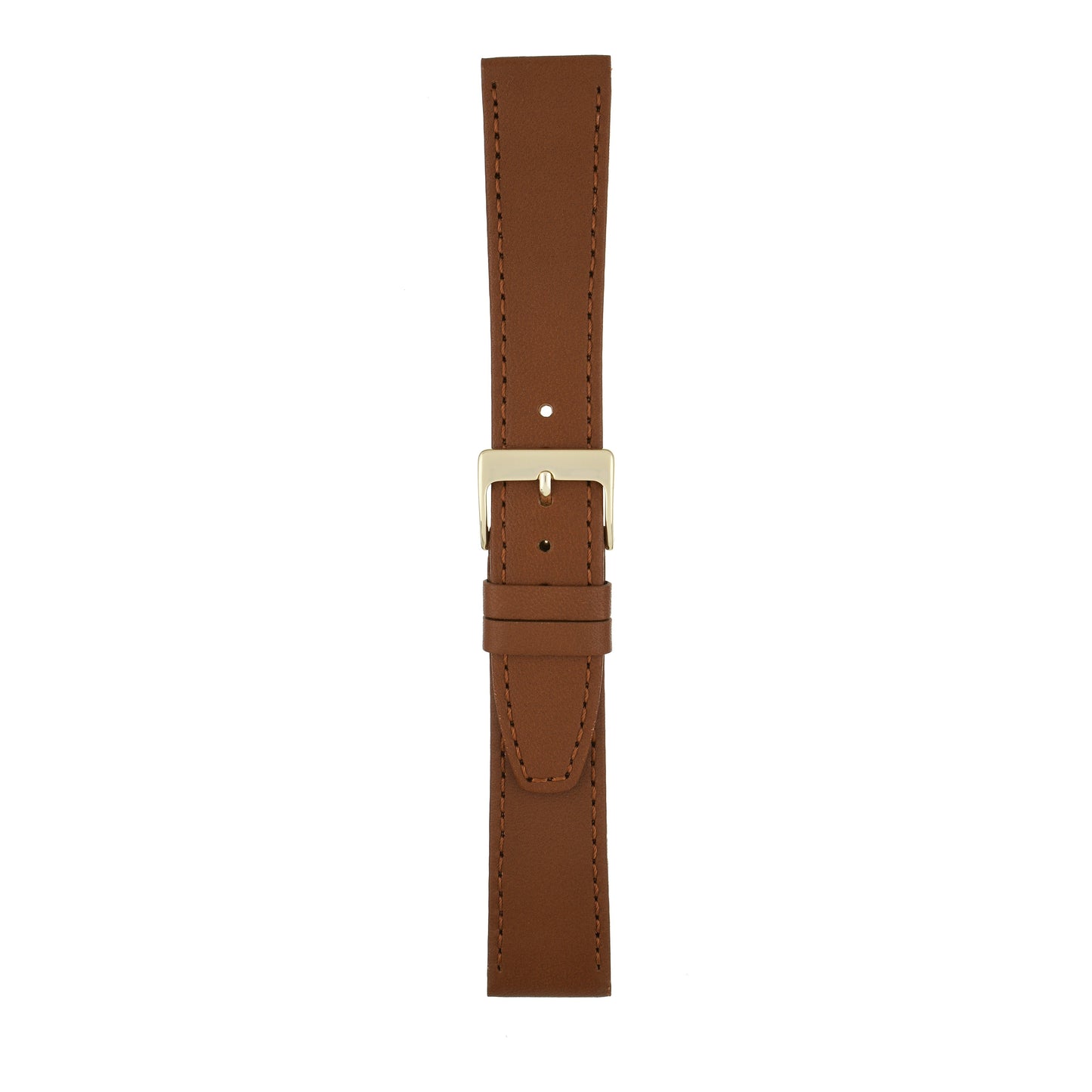 Plain Stitched Calf Leather Watch Strap (8mm-22mm)