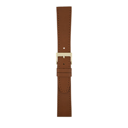 Plain Stitched Calf Leather Watch Strap (8mm-22mm)