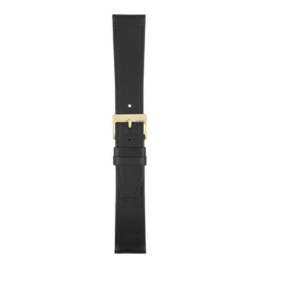 Plain Stitched Calf Leather Watch Strap (8mm-22mm)