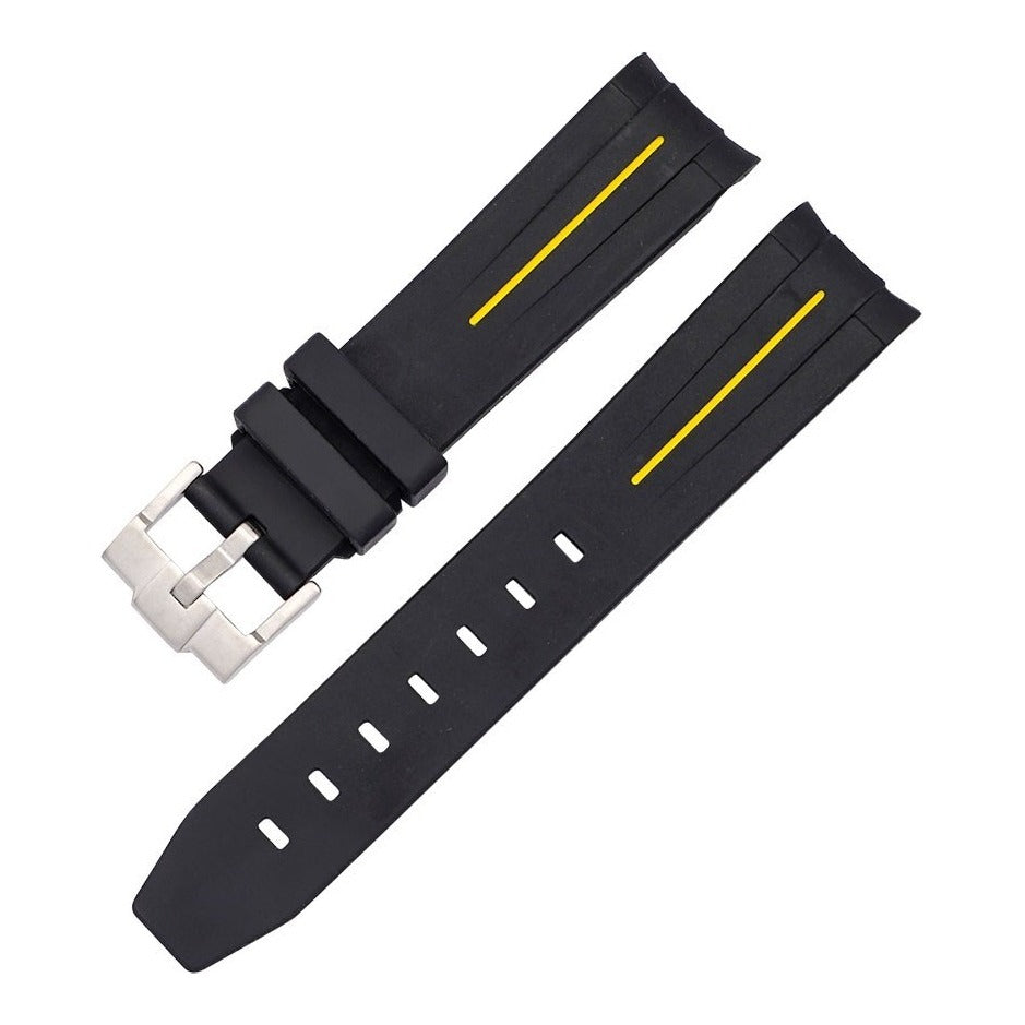 Prem Curved End Fit Rolex - 21mm Watch Strap