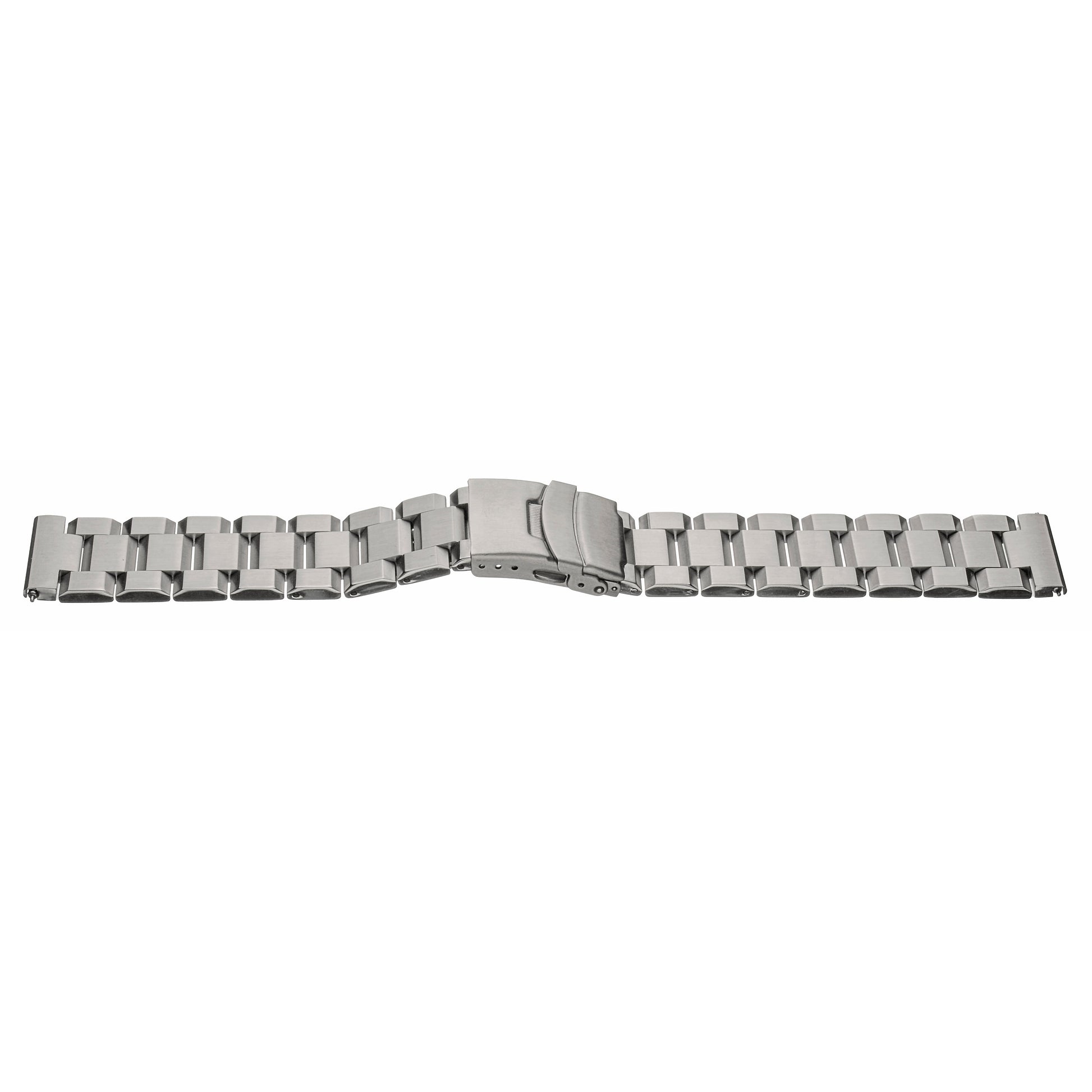 Premium Bracelet Modern Link with Center Clasp Watch Bracelet