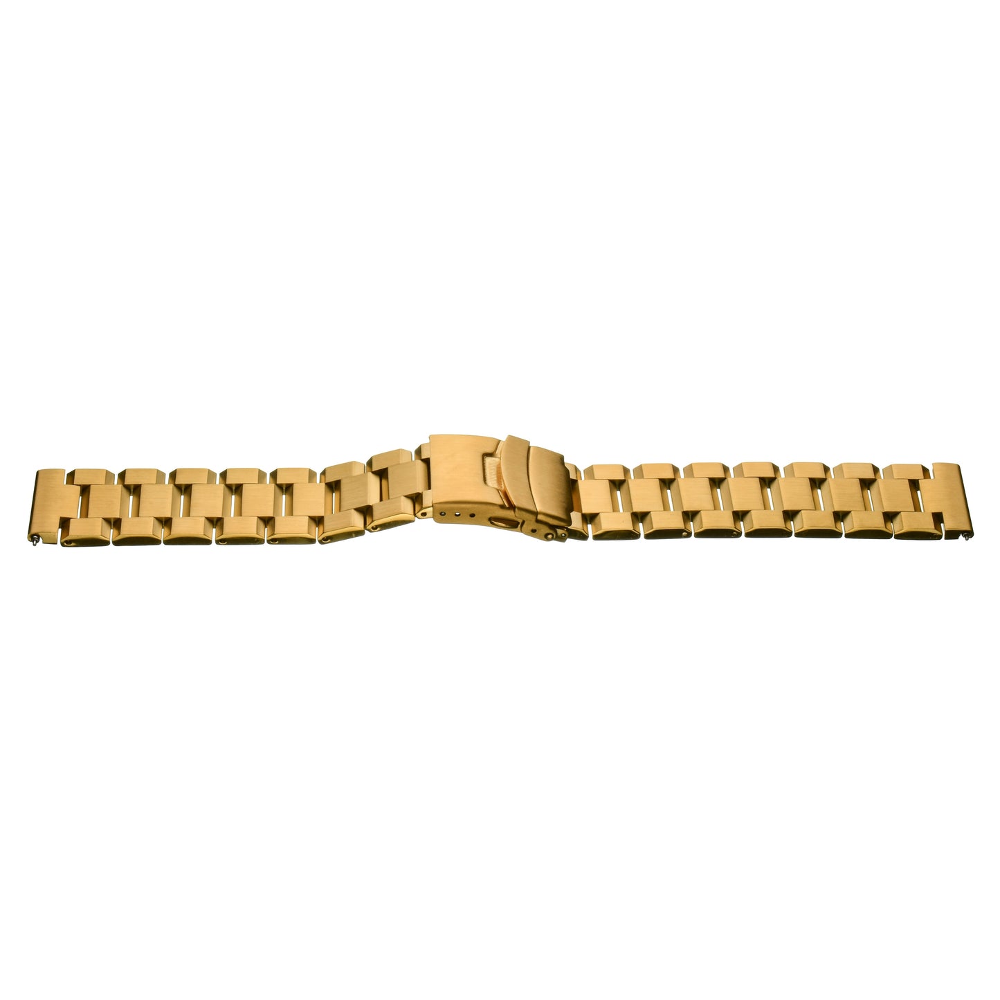 Premium Bracelet Modern Link with Center Clasp Watch Bracelet