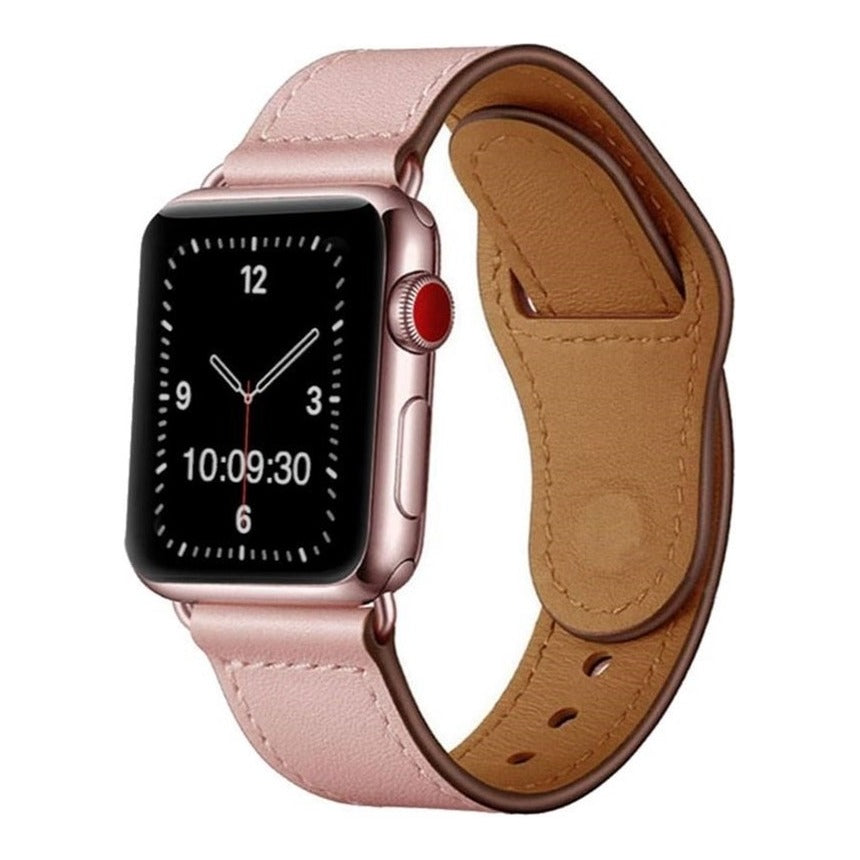 Premium Classic Leather Watch Strap