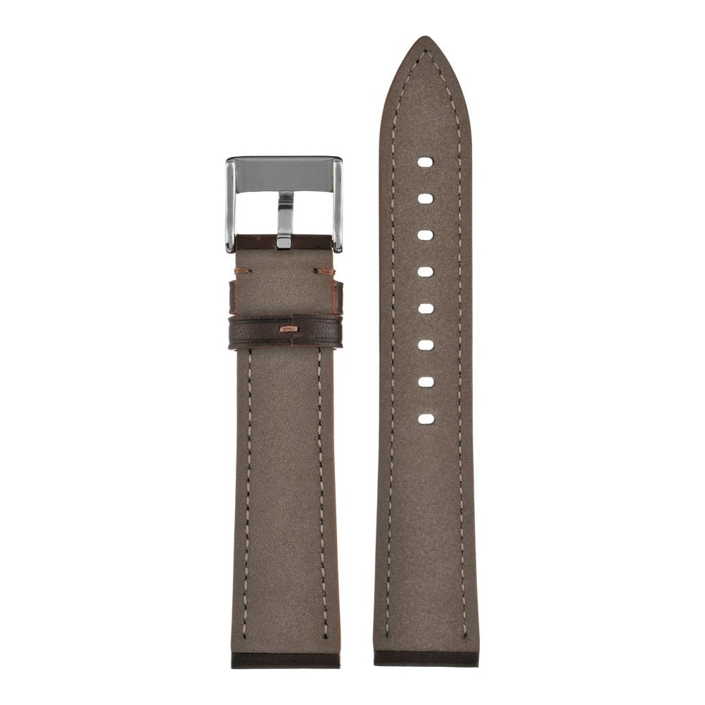 Premium Italian Stitch Leather Watch Strap