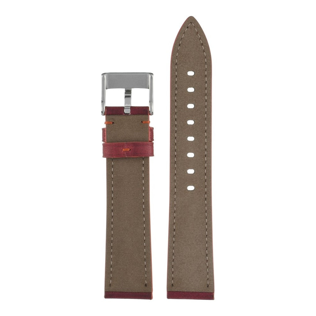 Premium Italian Stitch Leather Watch Strap