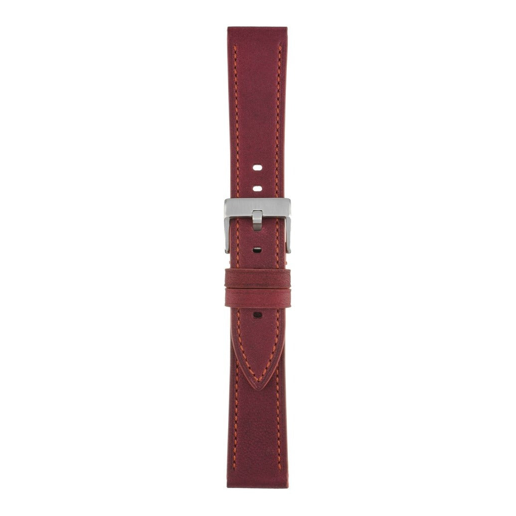 Premium Italian Stitch Leather Watch Strap