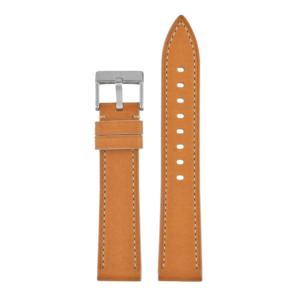 Premium Italian Stitch Leather Watch Strap