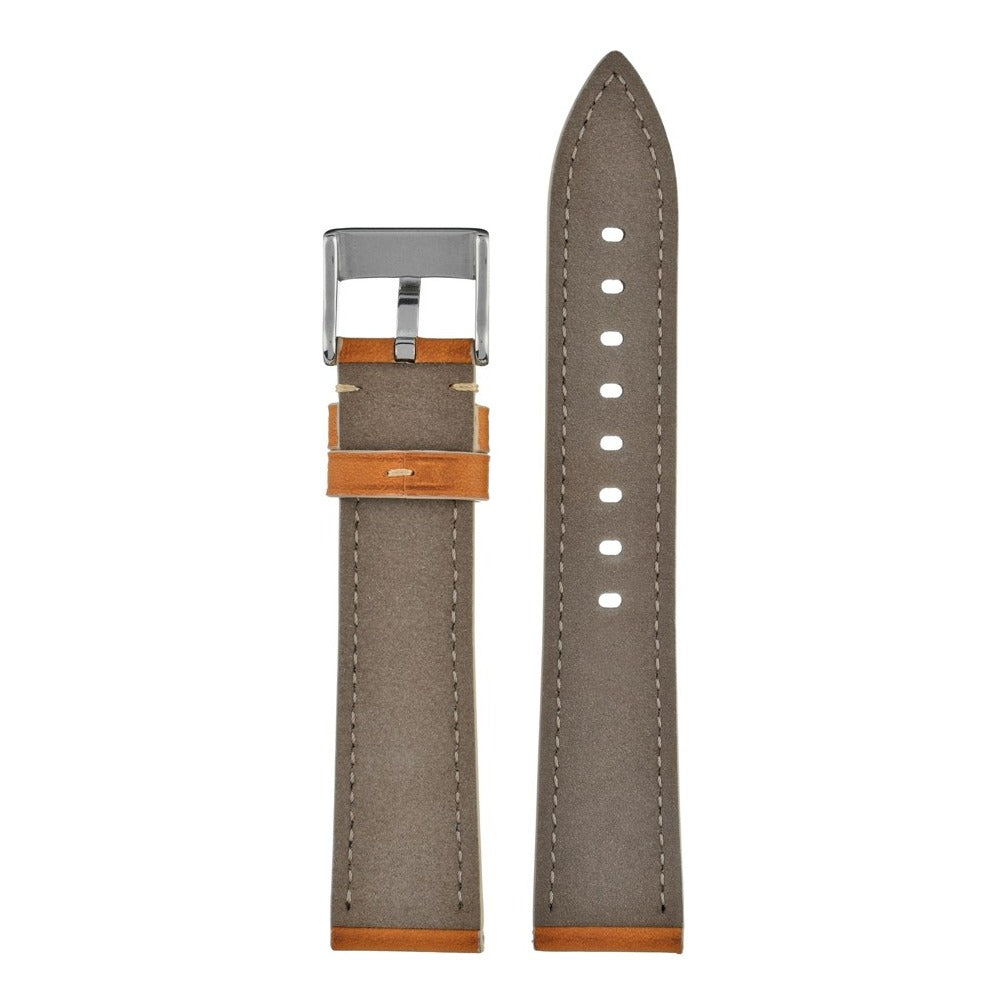 Premium Italian Stitch Leather Watch Strap