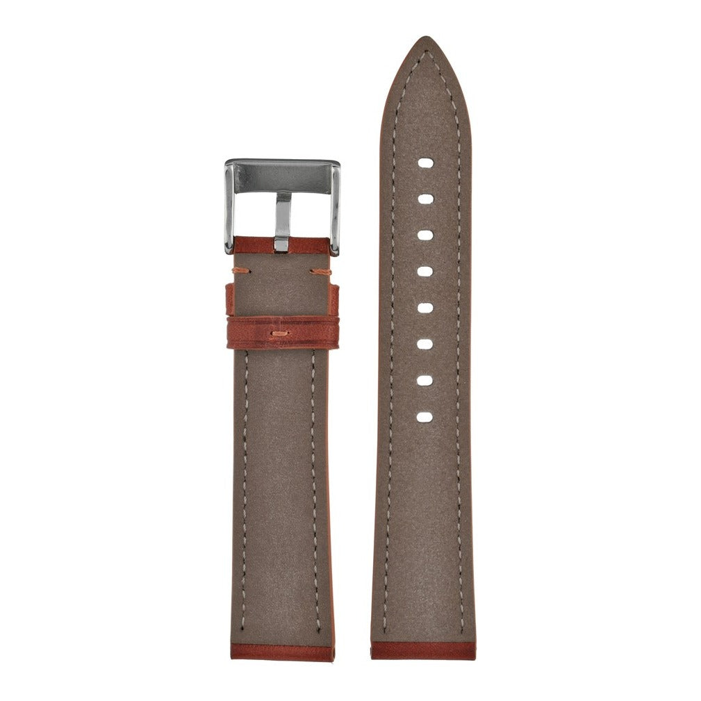 Premium Italian Stitch Leather Watch Strap
