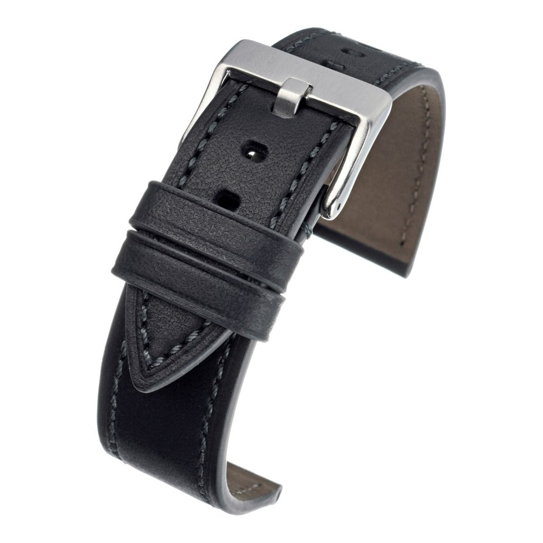 Premium Italian Stitch Leather Watch Strap