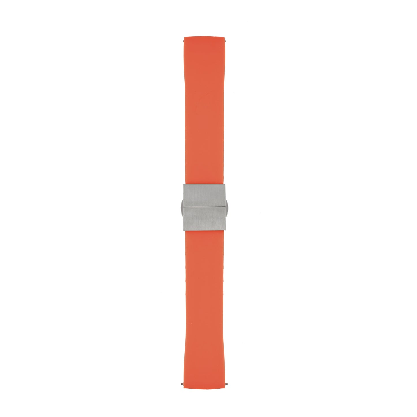 Premium Silicone Centre Clasp Watch Strap