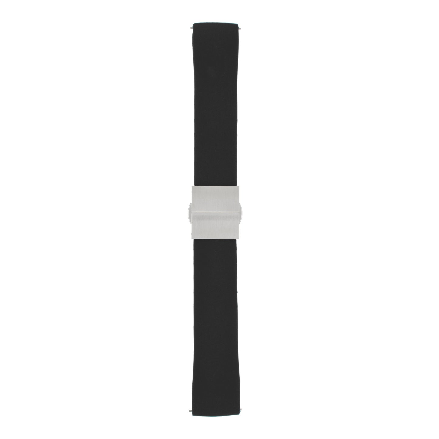 Premium Silicone Centre Clasp Watch Strap
