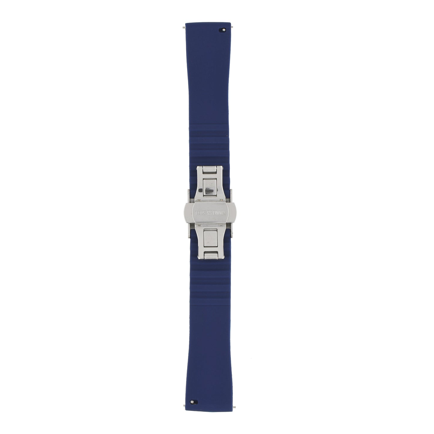 Premium Silicone Centre Clasp Watch Strap