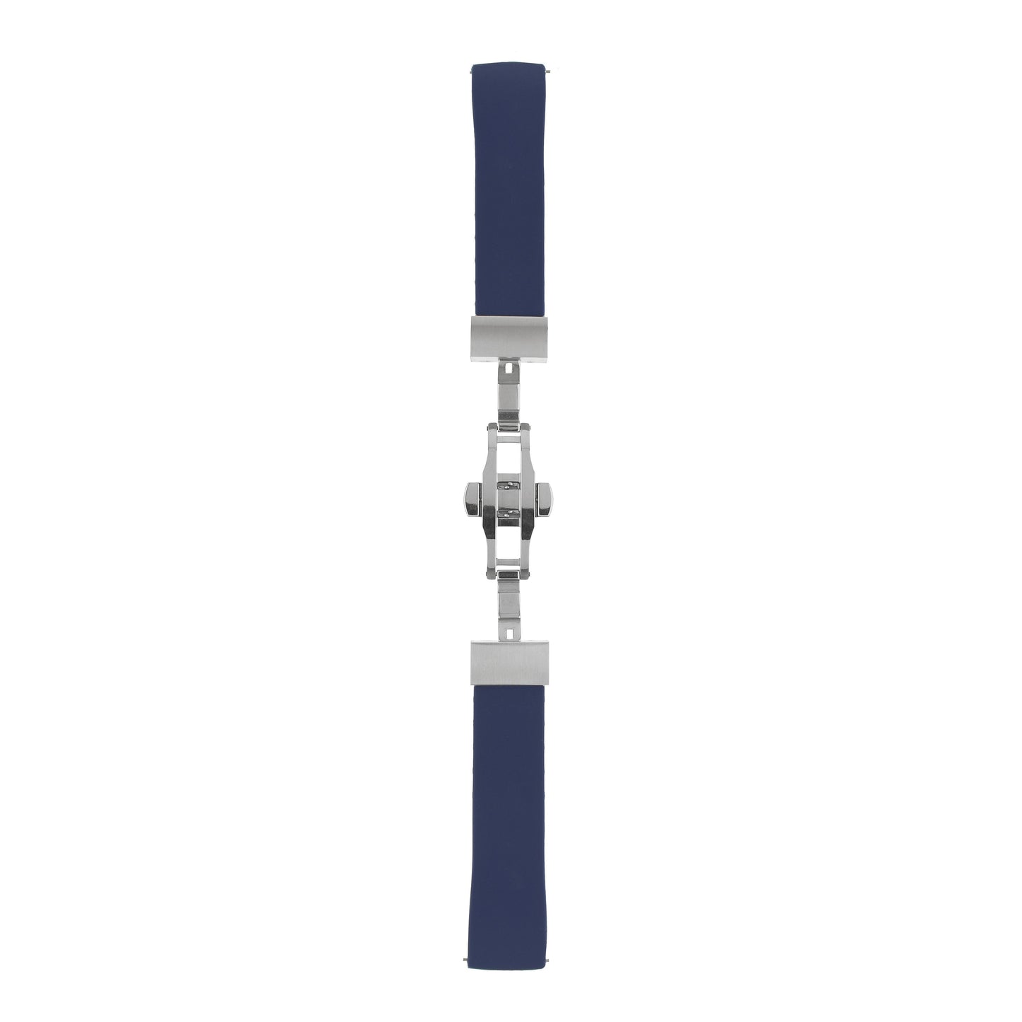 Premium Silicone Centre Clasp Watch Strap