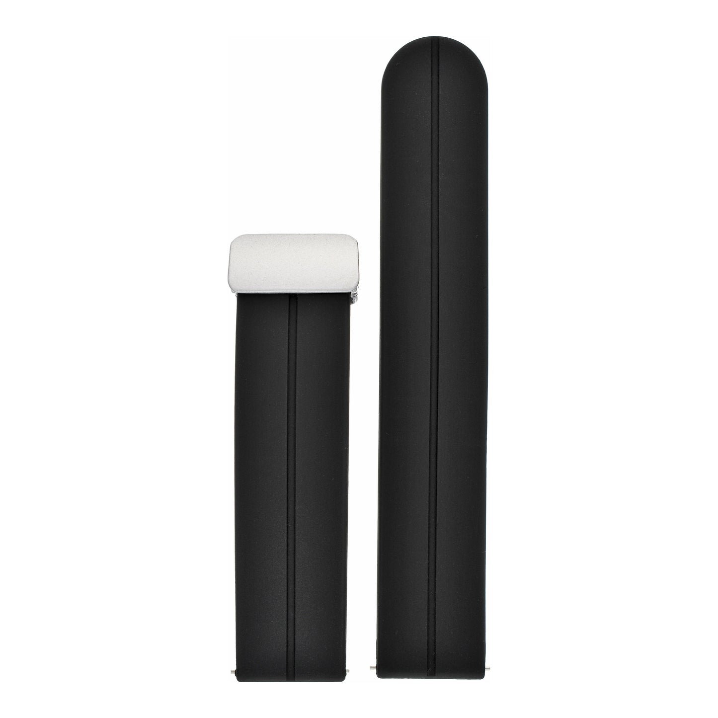 Quick Release Plain Silicone Watch Strap