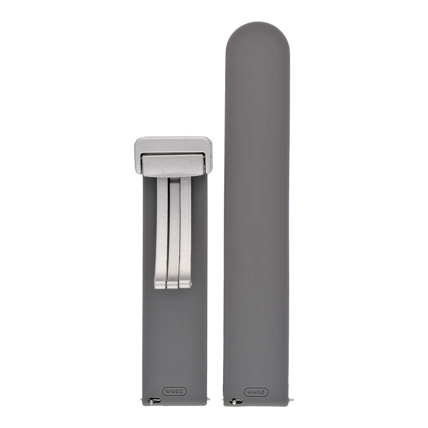 Quick Release Plain Silicone Watch Strap