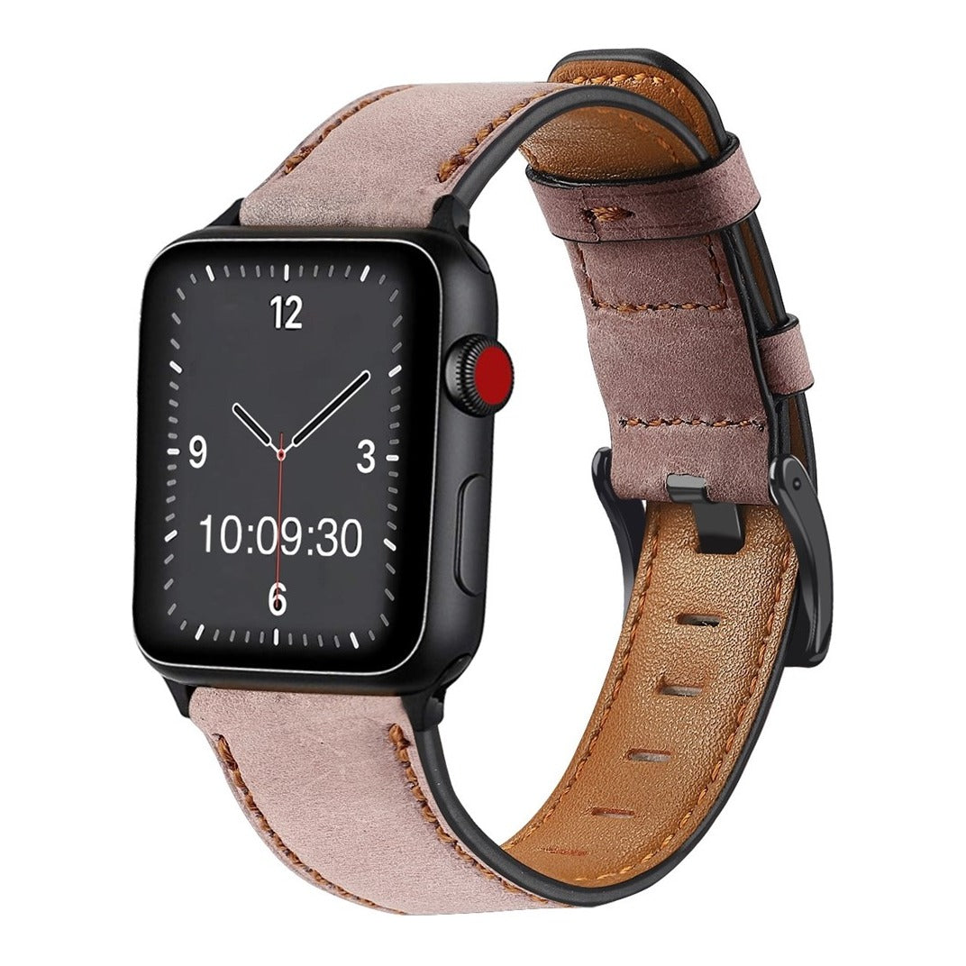 Retro Leather Watch Strap