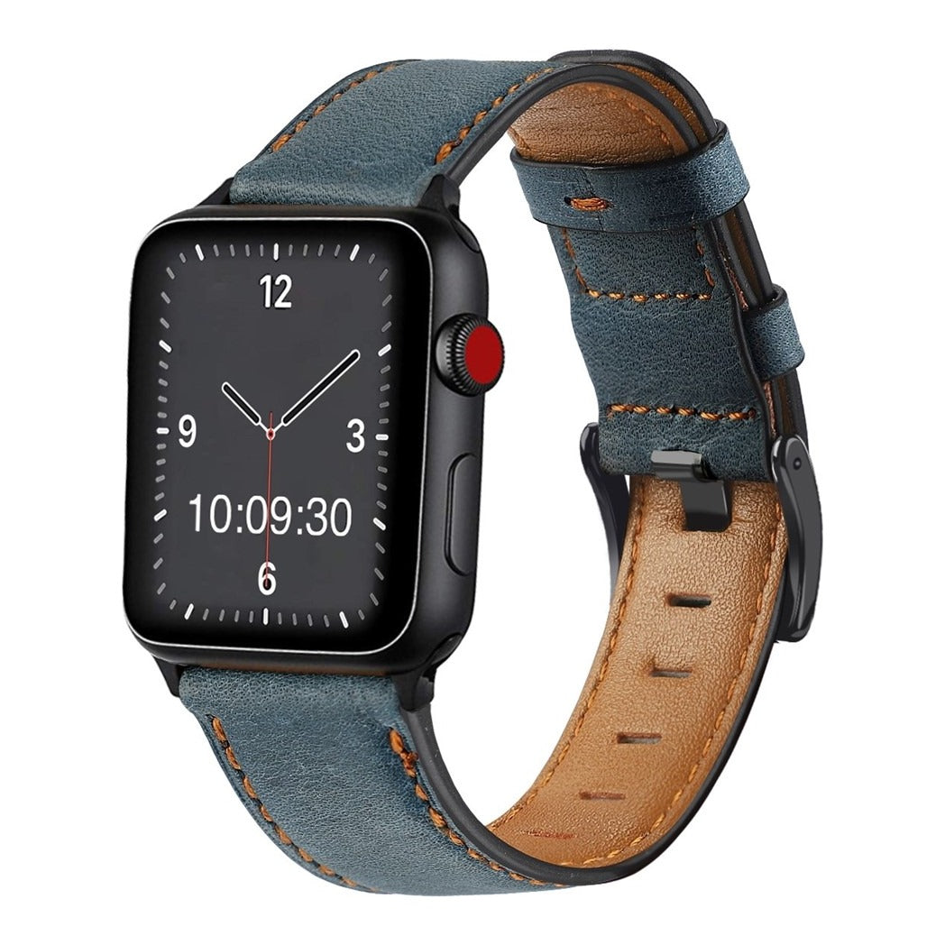 Retro Leather Watch Strap