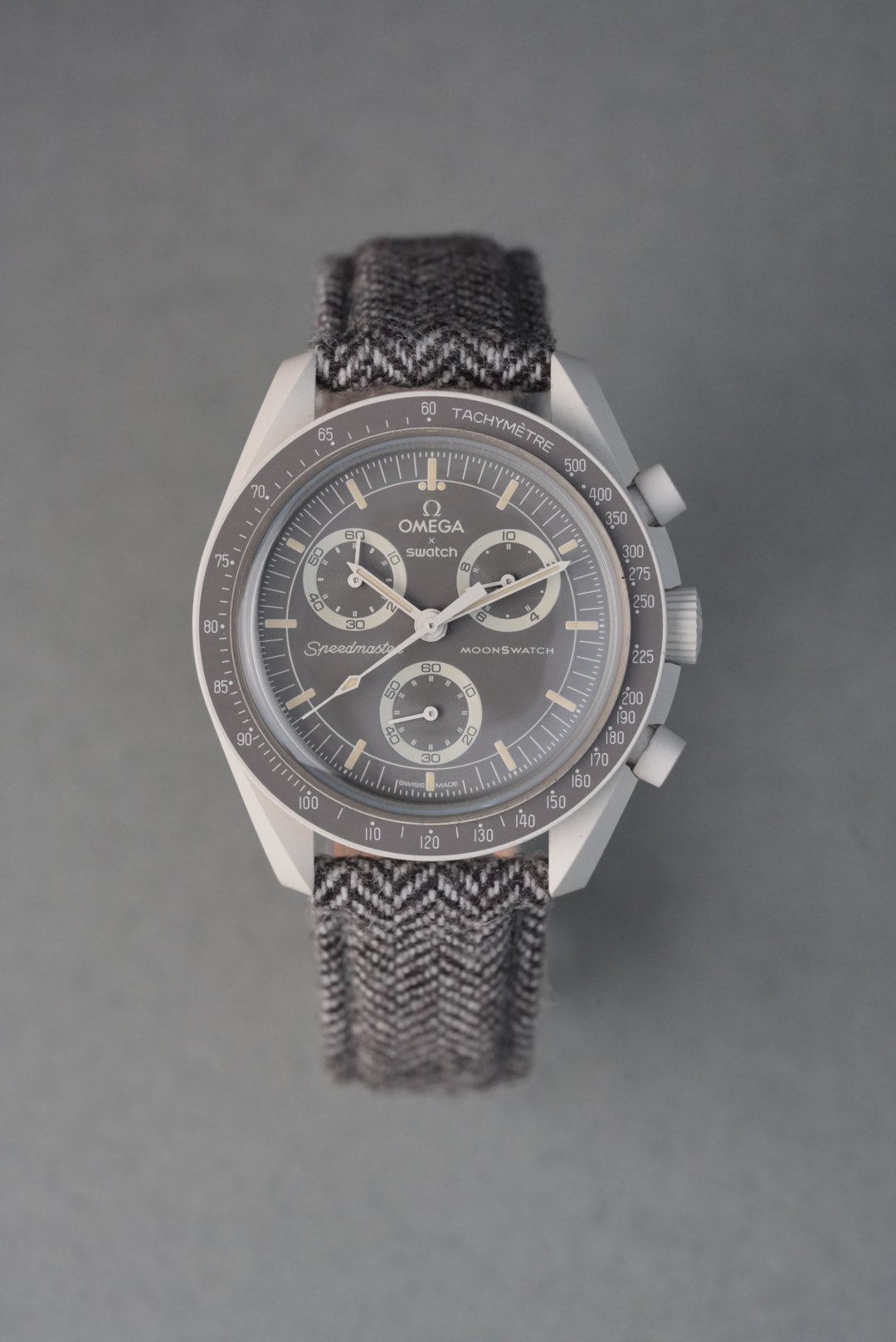 Fabric Strap  for Omega x Swatch MoonSwatch – Mission on Earth: Desert – Tweed