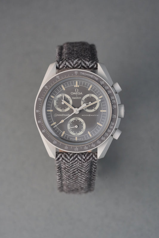 Fabric Strap  for Omega x Swatch MoonSwatch – Mission on Earth: Desert – Tweed