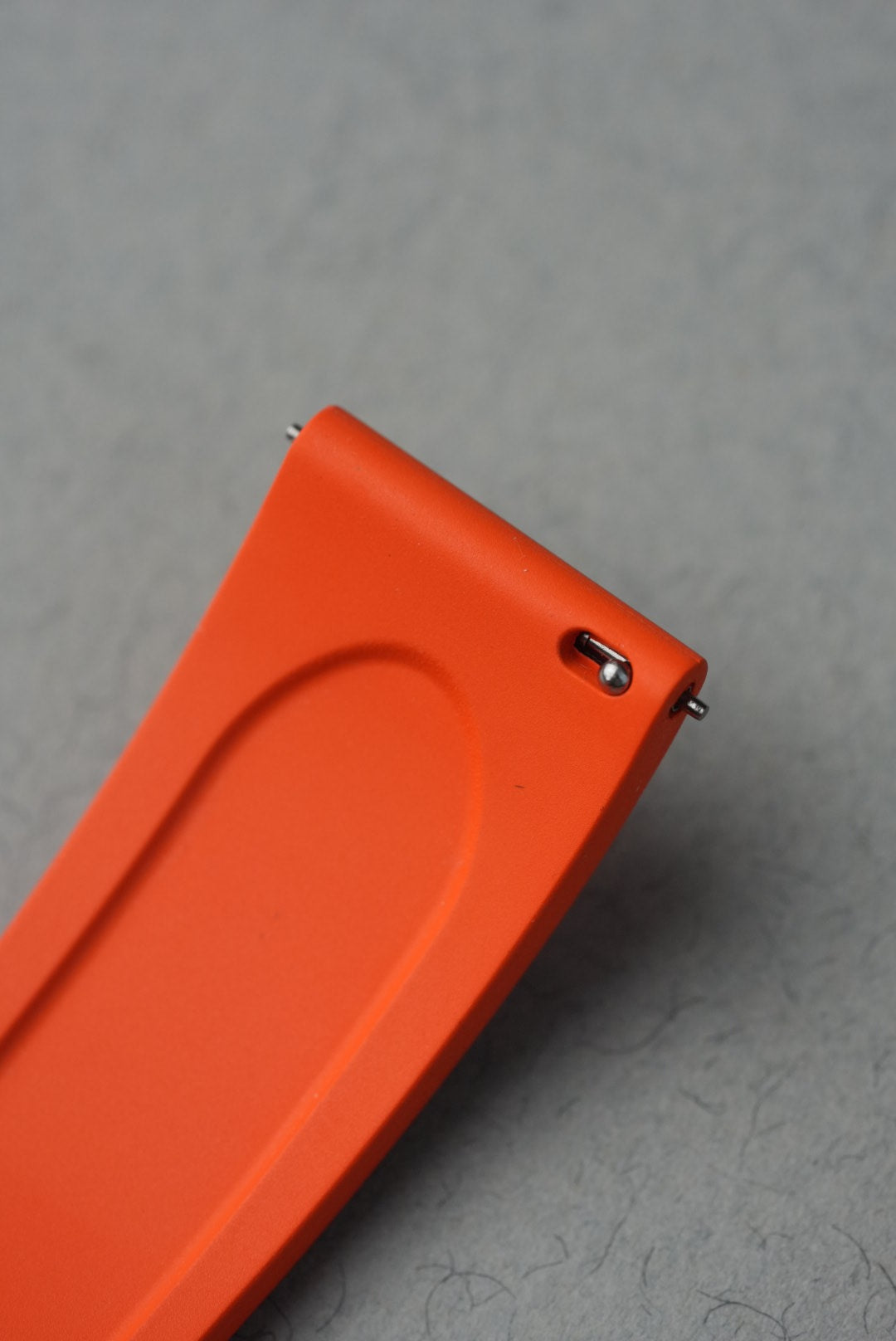 Rubber FKM Divers Strap for Swatch x Omega MoonSwatch – Mission To Jupiter – Orange