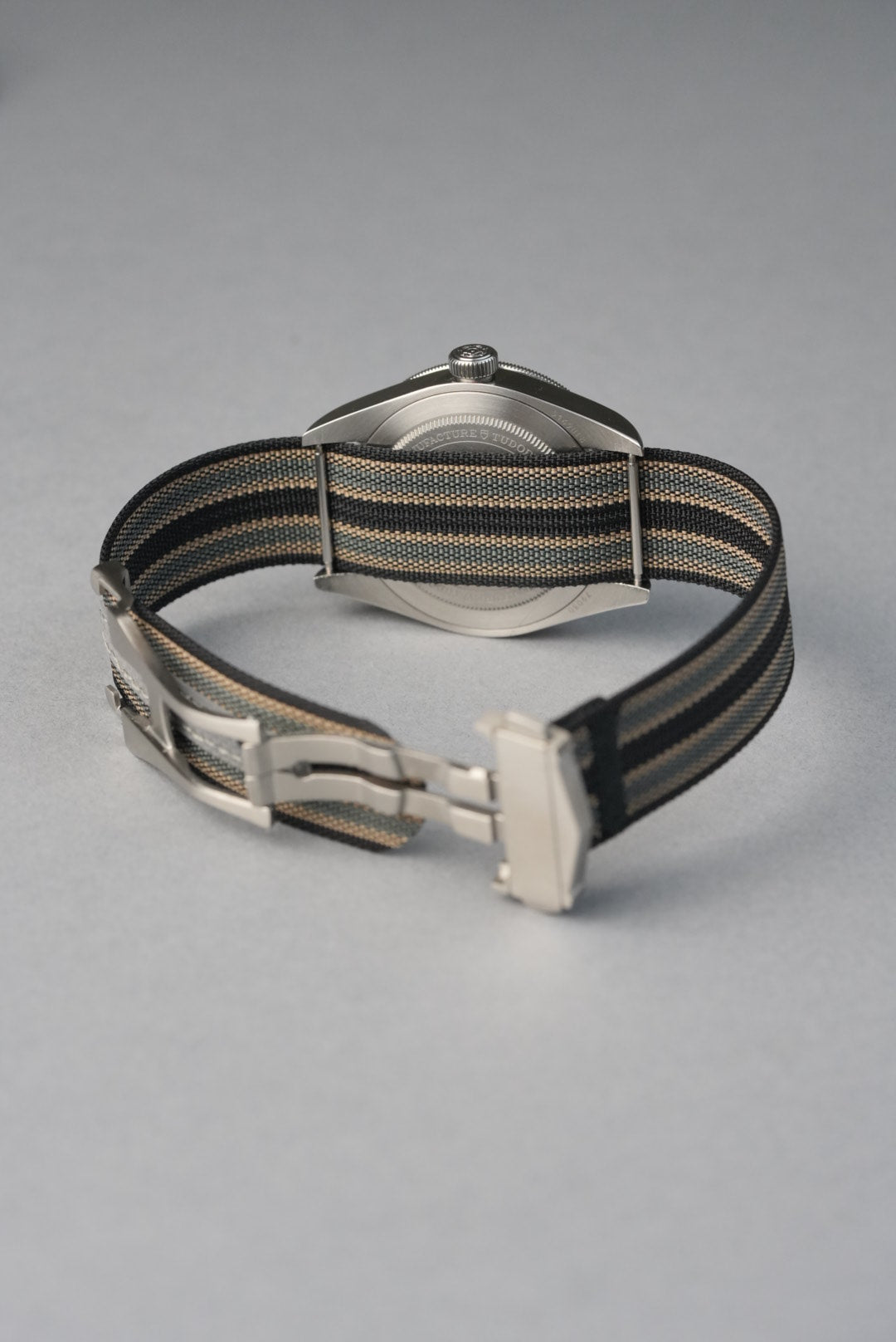 Nylon Strap with FKM Reinforced Notches - Deployant Clasp For Omega Speedmaster [20MM]