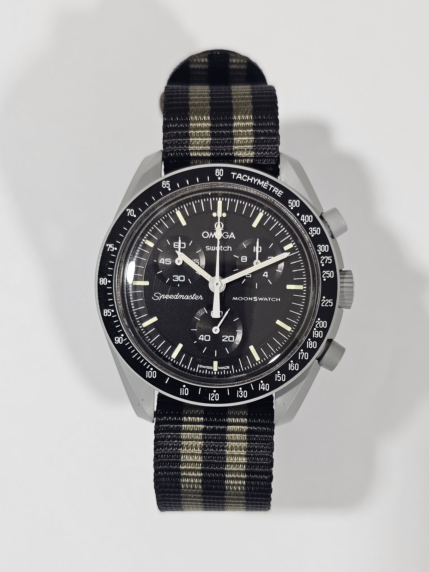 Fabric Nato Bond 007 | Omega X Swatch MoonSwatch