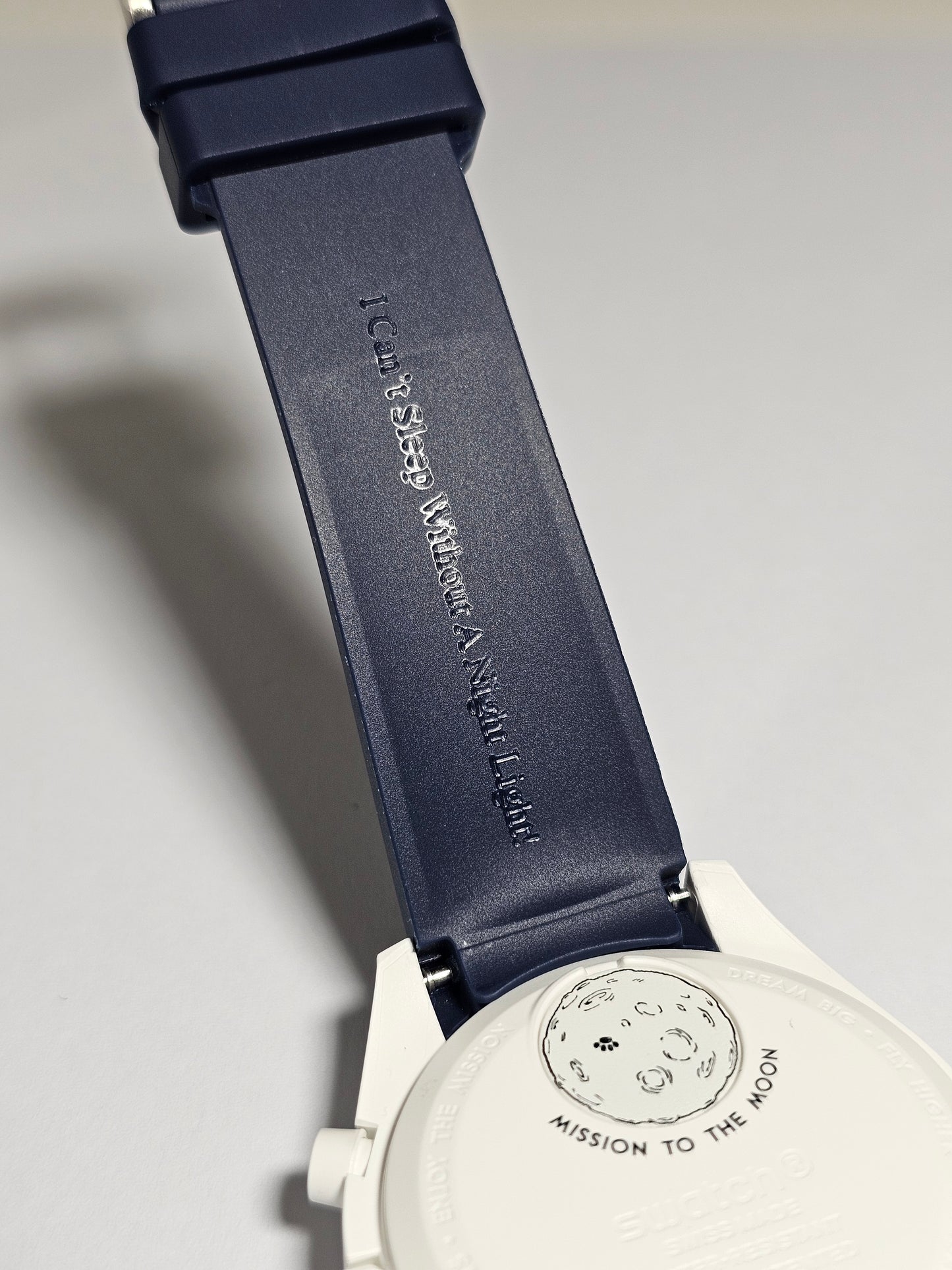 Snoopy Moonphase Strap | "I can't sleep without a Night Light"
