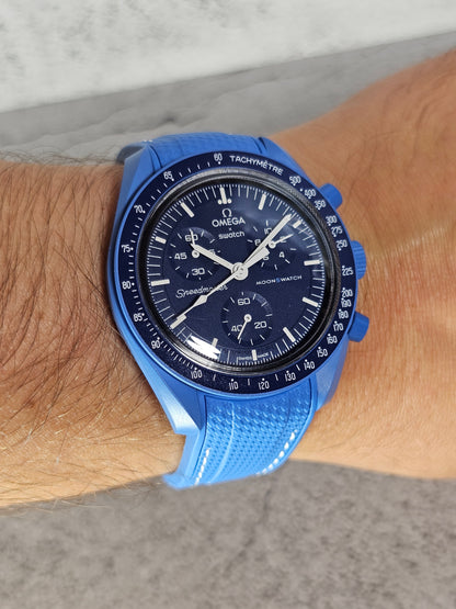 Omega X Swatch MoonSwatch: Strap Neptune - Light Blue