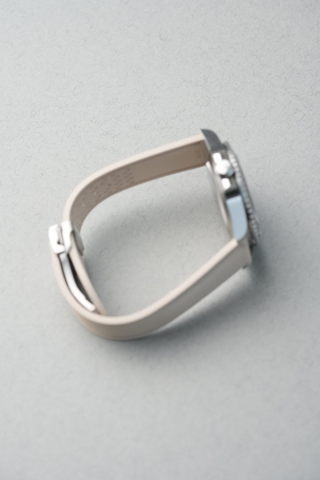 Sailcloth Effect FKM Rubber Strap with Deployant Clasp - For Rolex Submariner