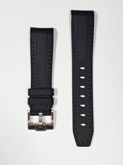 Omega X Swatch MoonSwatch Strap: Rubber Woven - Black