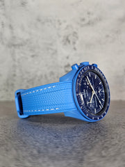 Omega X Swatch MoonSwatch: Strap Neptune - Light Blue