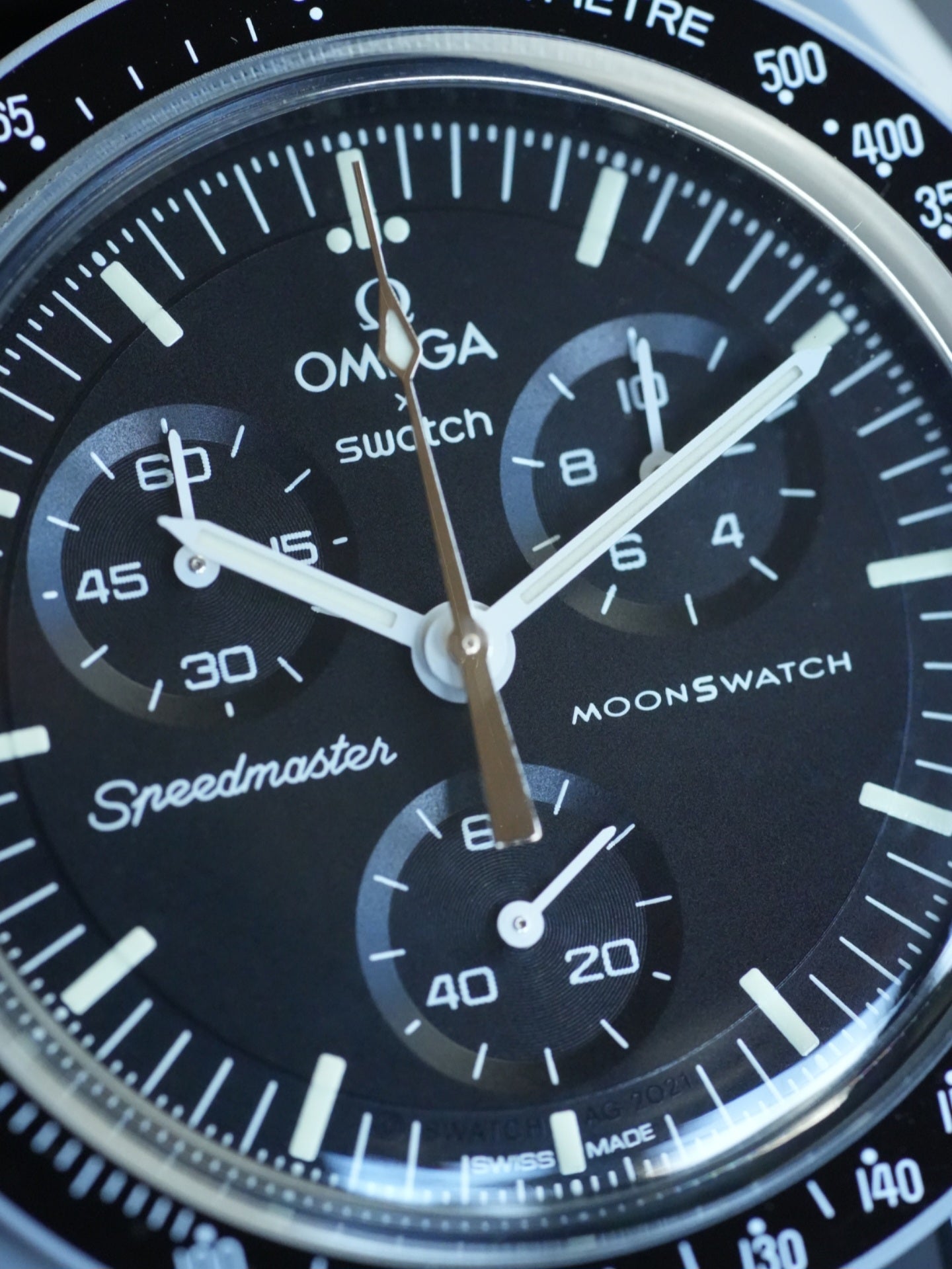 Omega x Swatch MoonSwatch Moonshine Gold Collection - The very first one! (S033M102)