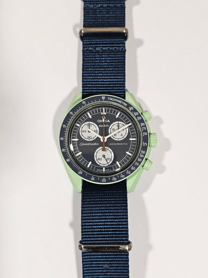 Omega X Swatch MoonSwatch Strap: Navy