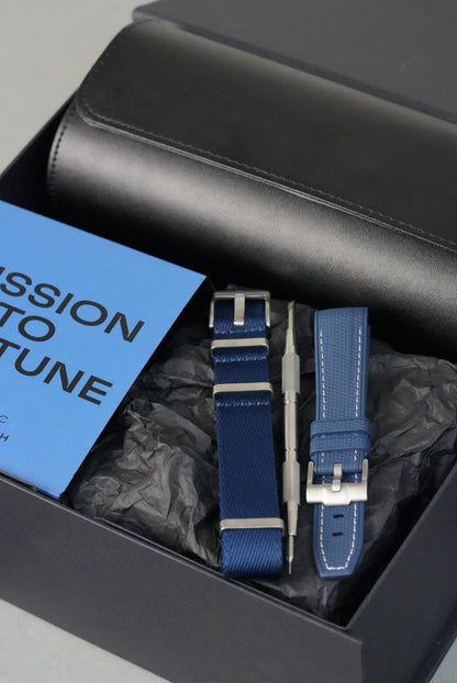 Neptune MoonSwatch Travel Set
