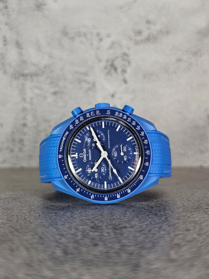 Omega X Swatch MoonSwatch: Strap Neptune - Light Blue