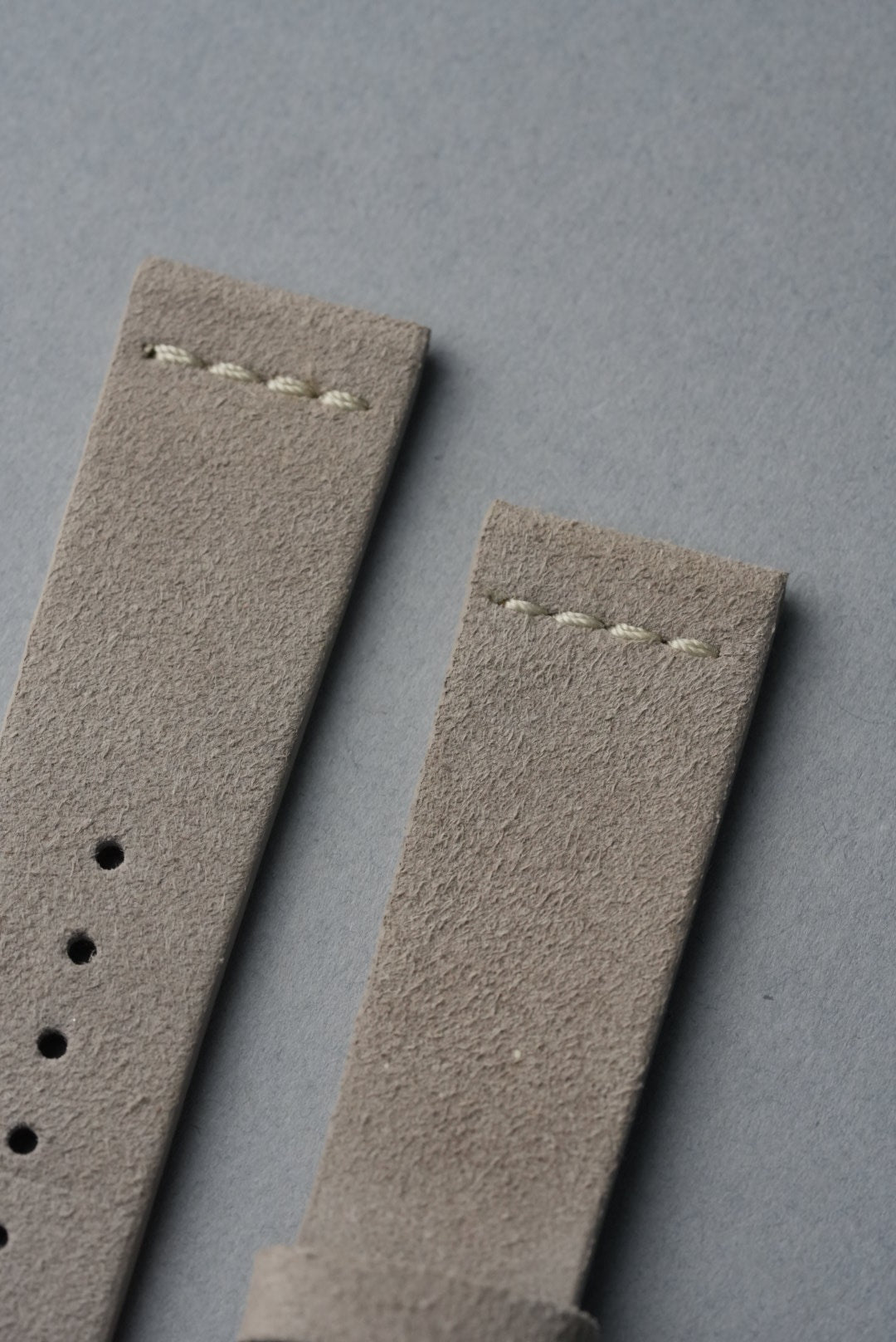 Suede Strap for Omega x Swatch MoonSwatch – Mission on Earth: Desert – Ash