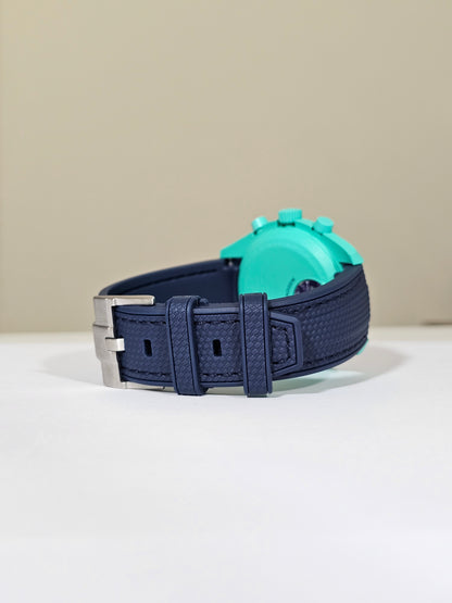 Omega X Swatch MoonSwatch Strap: Rubber Woven - Navy