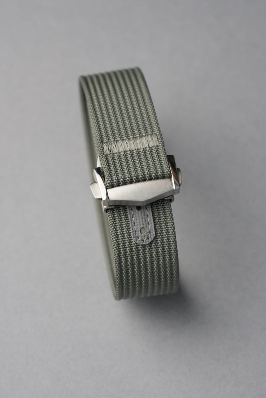 Nylon Strap with FKM Reinforced Notches - Deployant Clasp 18mm-22mm