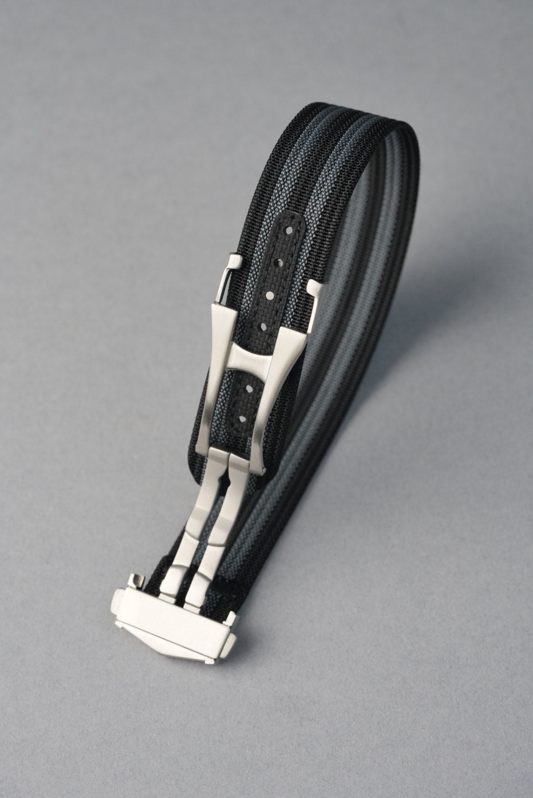 Nylon Strap with FKM Reinforced Notches - Deployant Clasp For Omega Speedmaster [20MM]