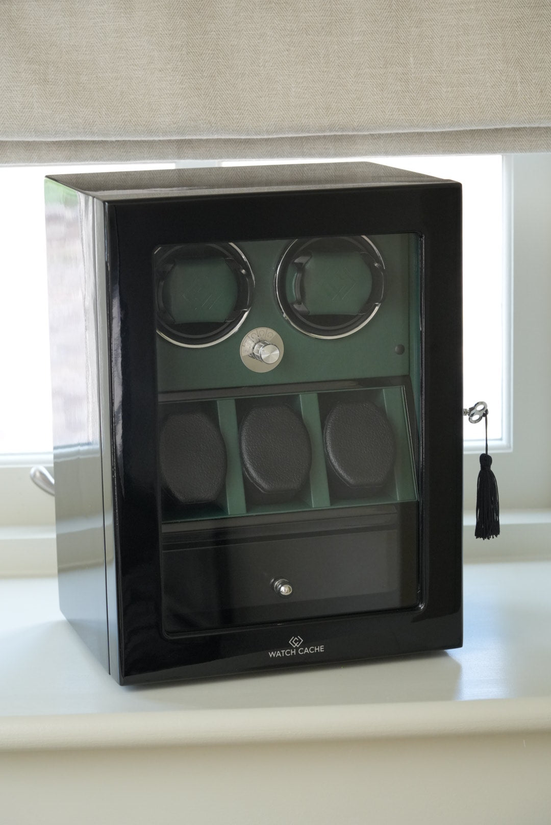 Watch Winder Cabinet – Gloss Piano Finish