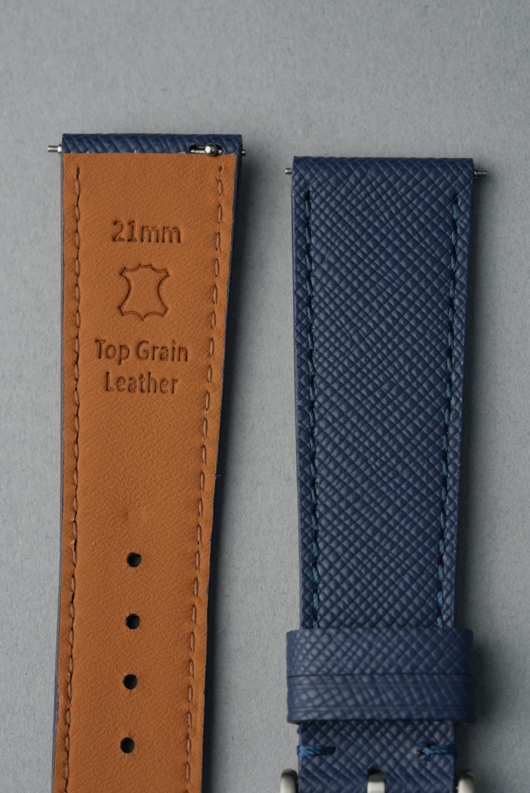 Saffiano Leather Watch Strap for Rolex Submariner