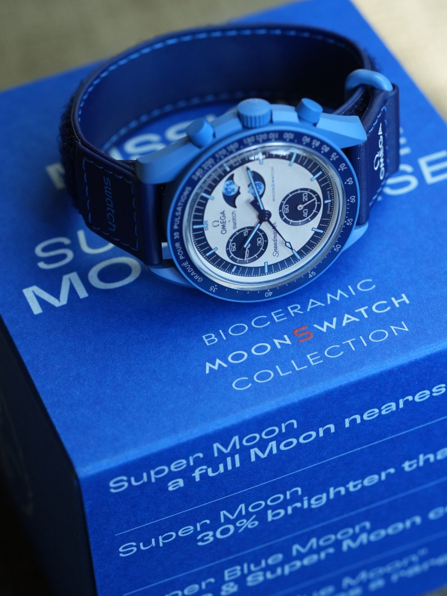 Mission to the Super Blue Moonphase (SO33N700)